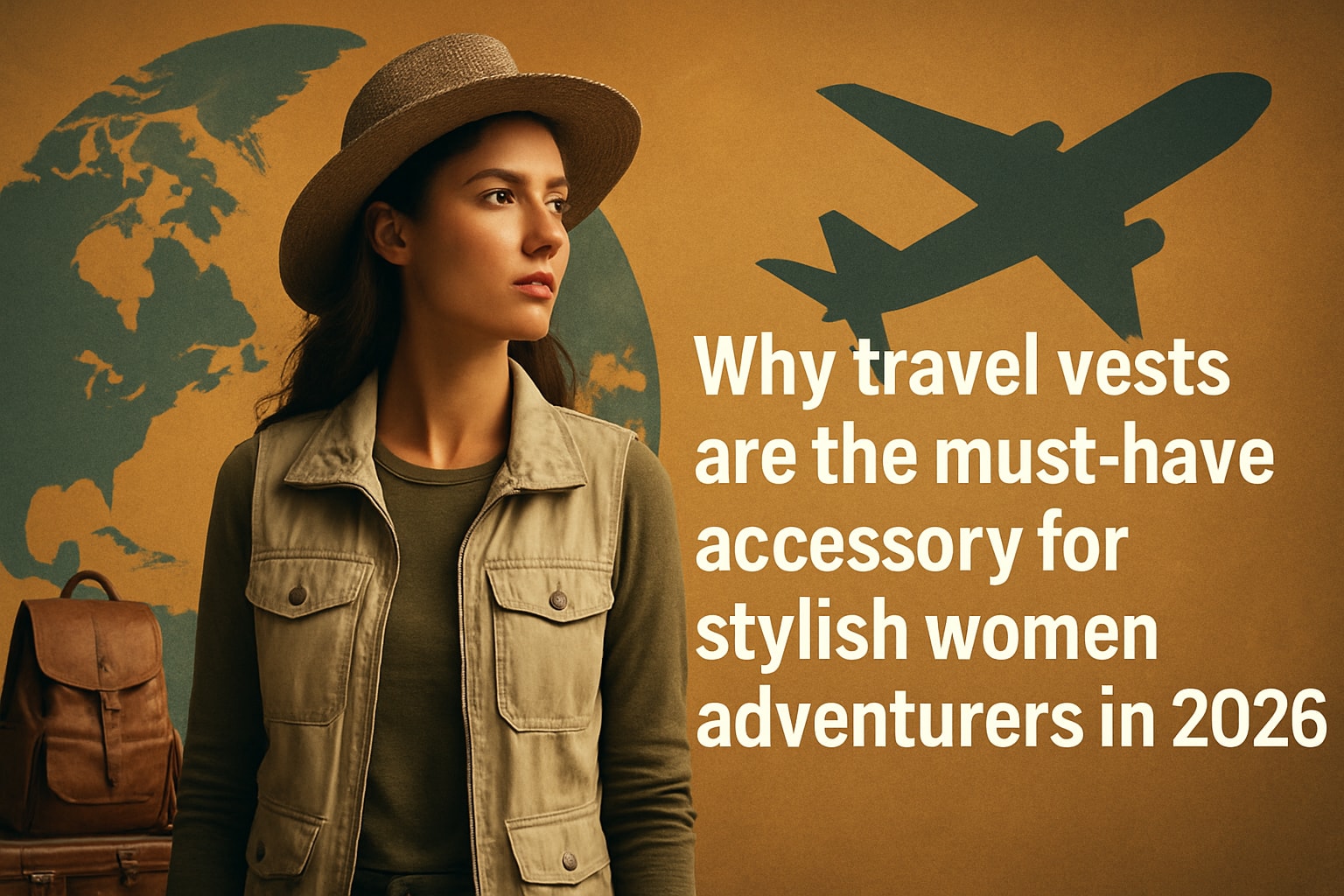 Why Travel Vests Are The Must-Have Accessory For Female Travellers In 2026
