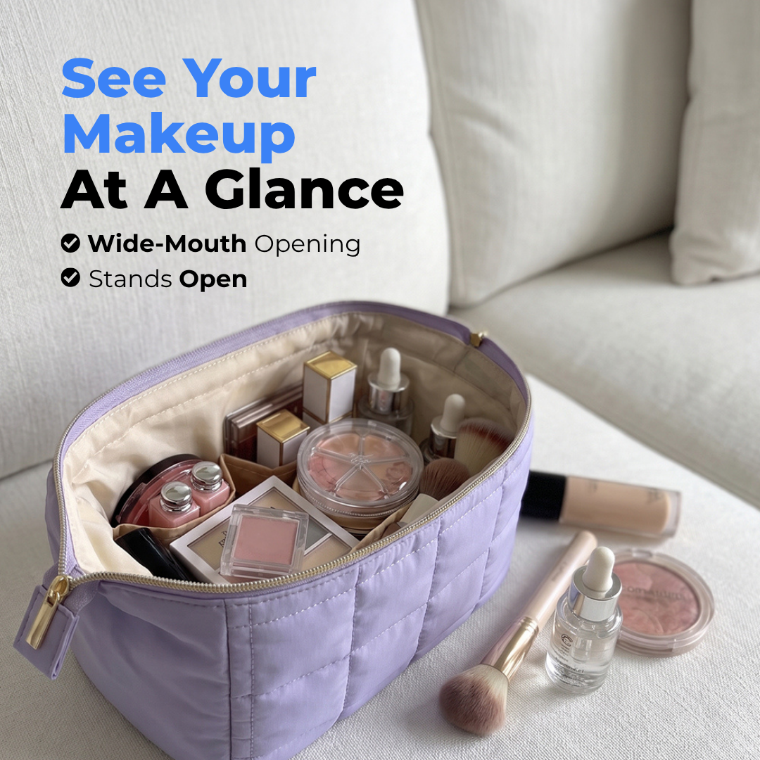 Travel Vanity Cosmetic Pouch