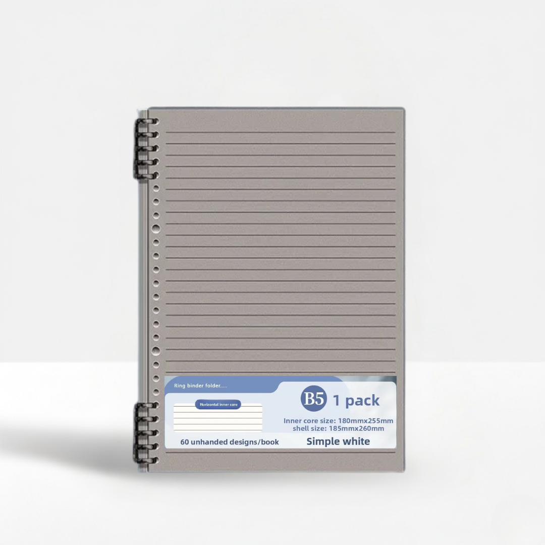 Transparent Looseleaf Notebook