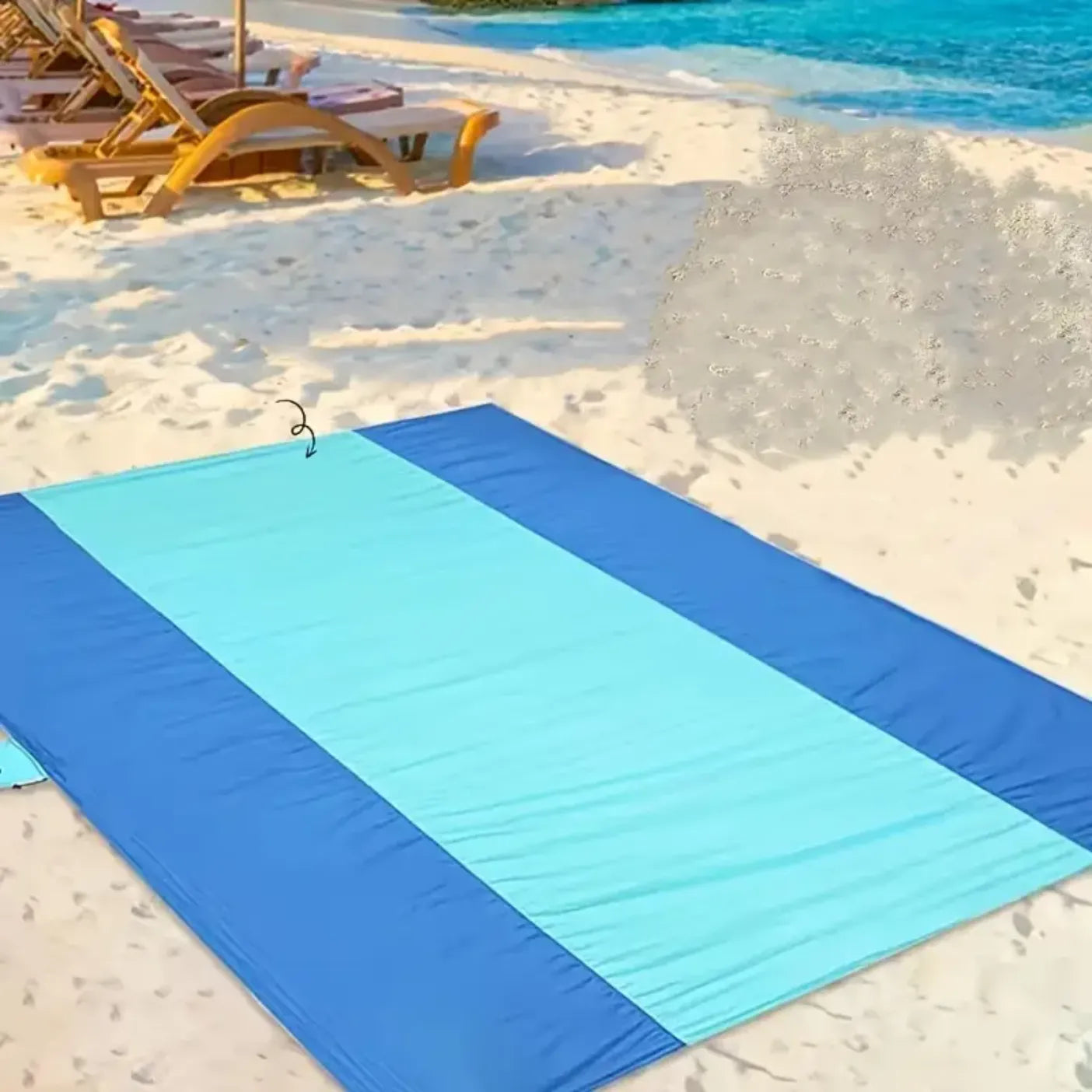 AquaStripe Sand-Free Mat
