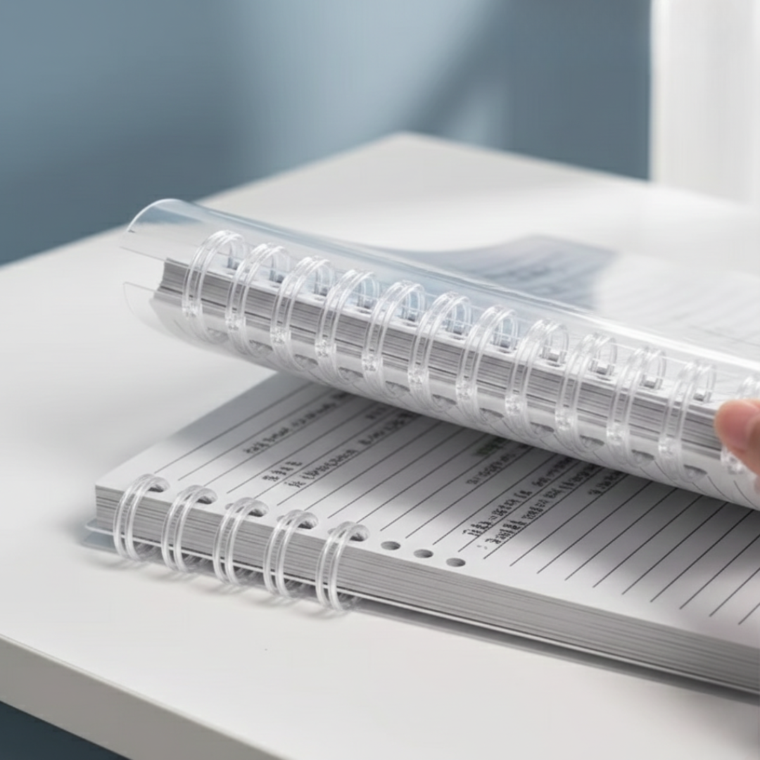 Transparent Looseleaf Notebook