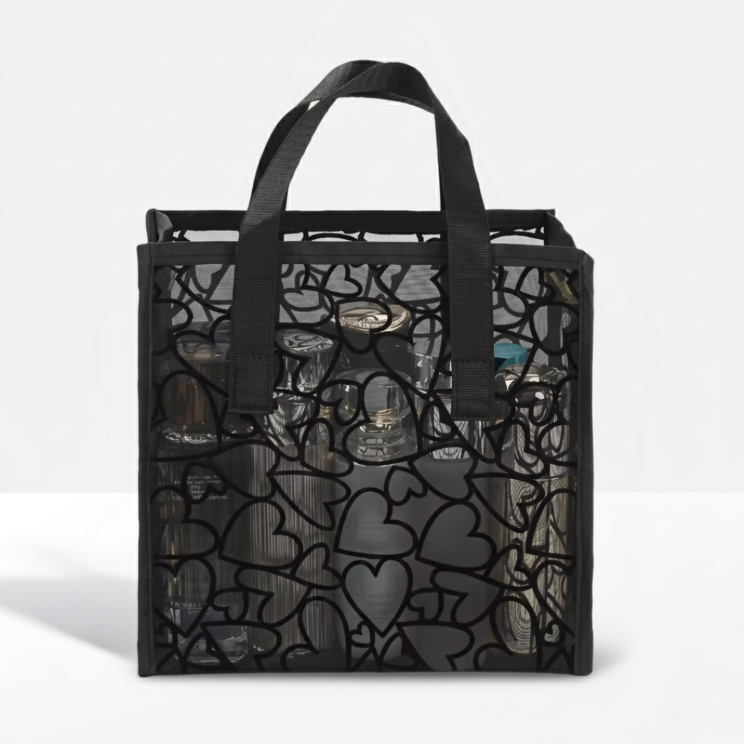 Breathable Black Mesh Carryall