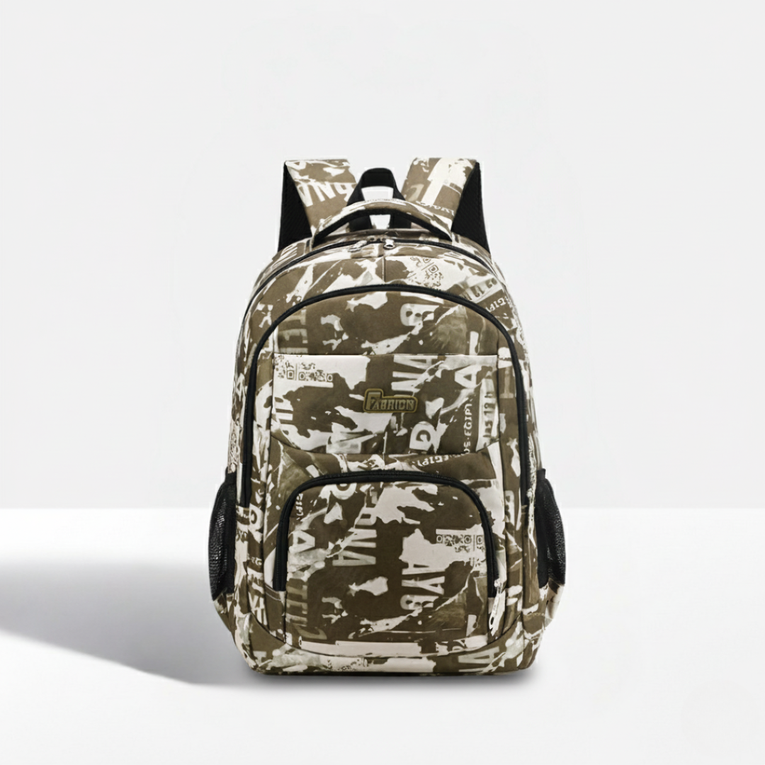 Camo School Backpack