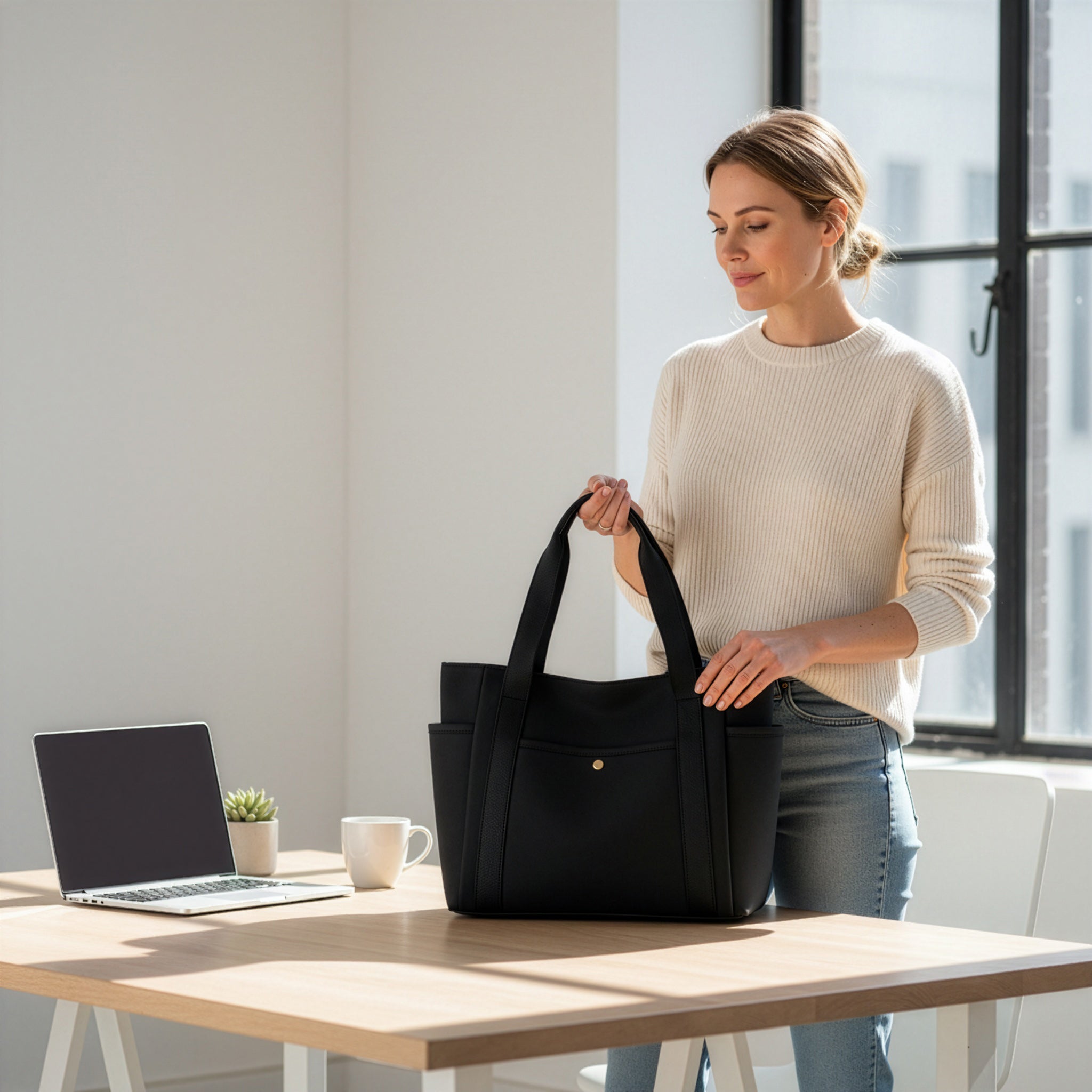 Sienna Canvas Shoulder Bag