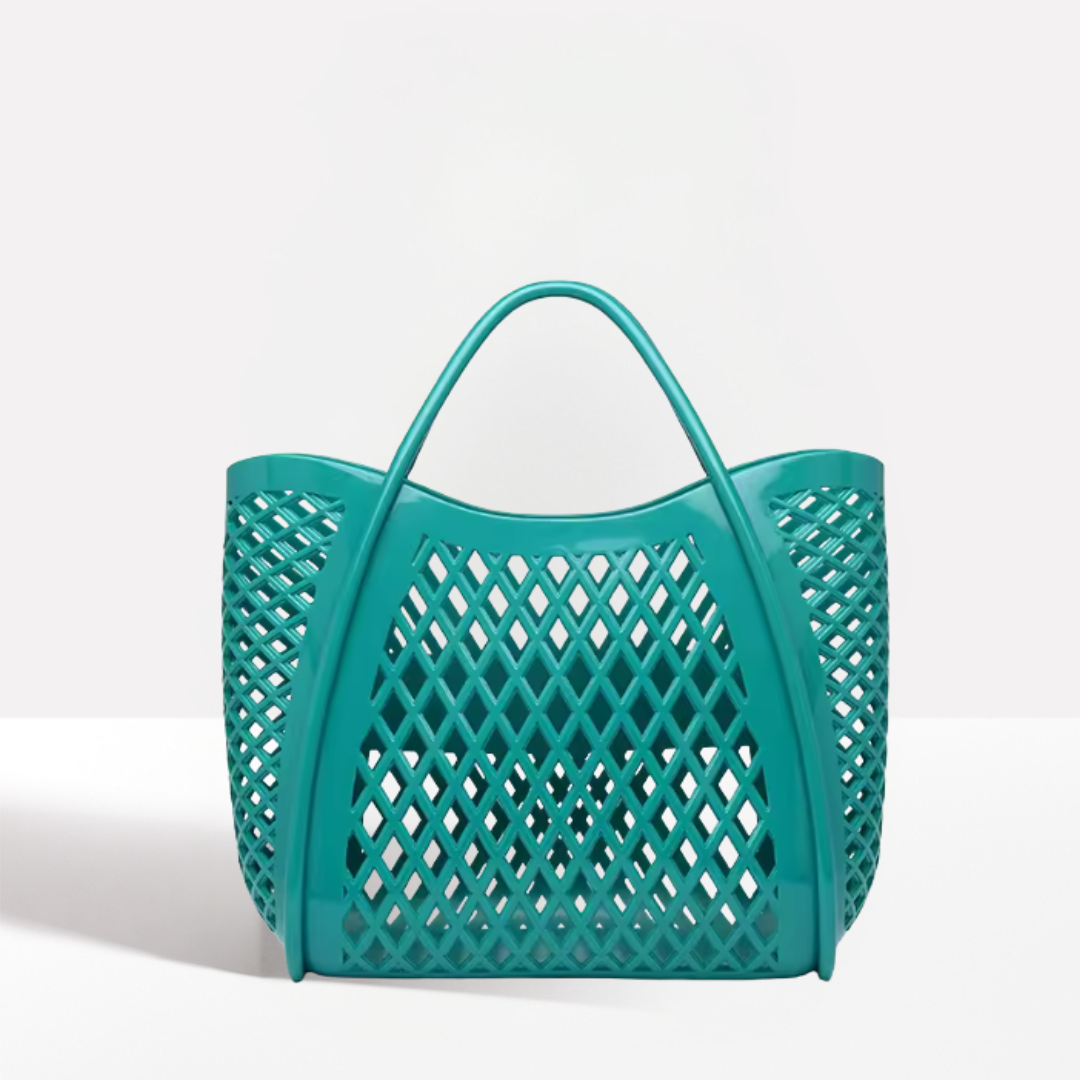 Livia Hollow Jelly Tote