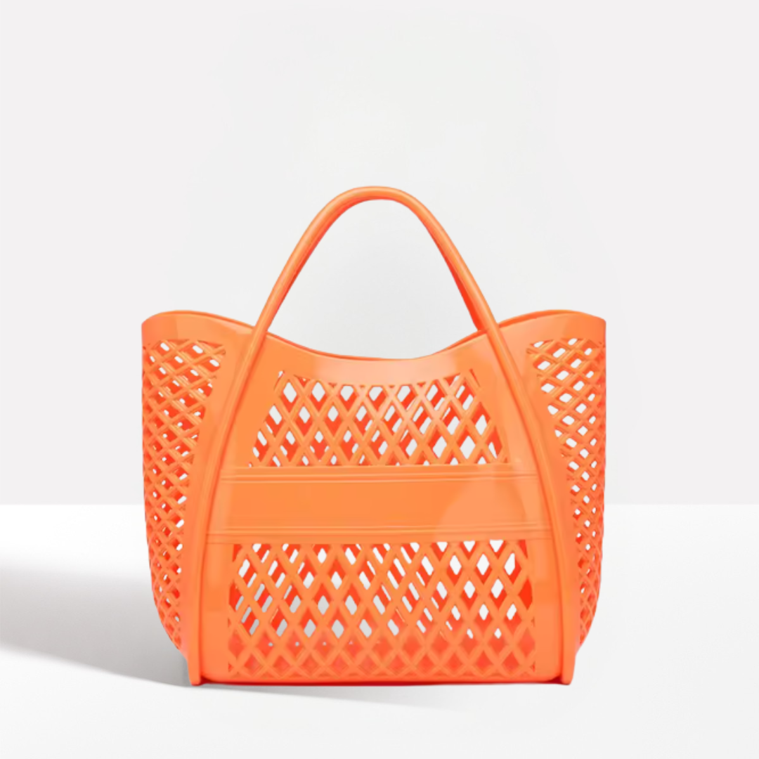 Livia Hollow Jelly Tote