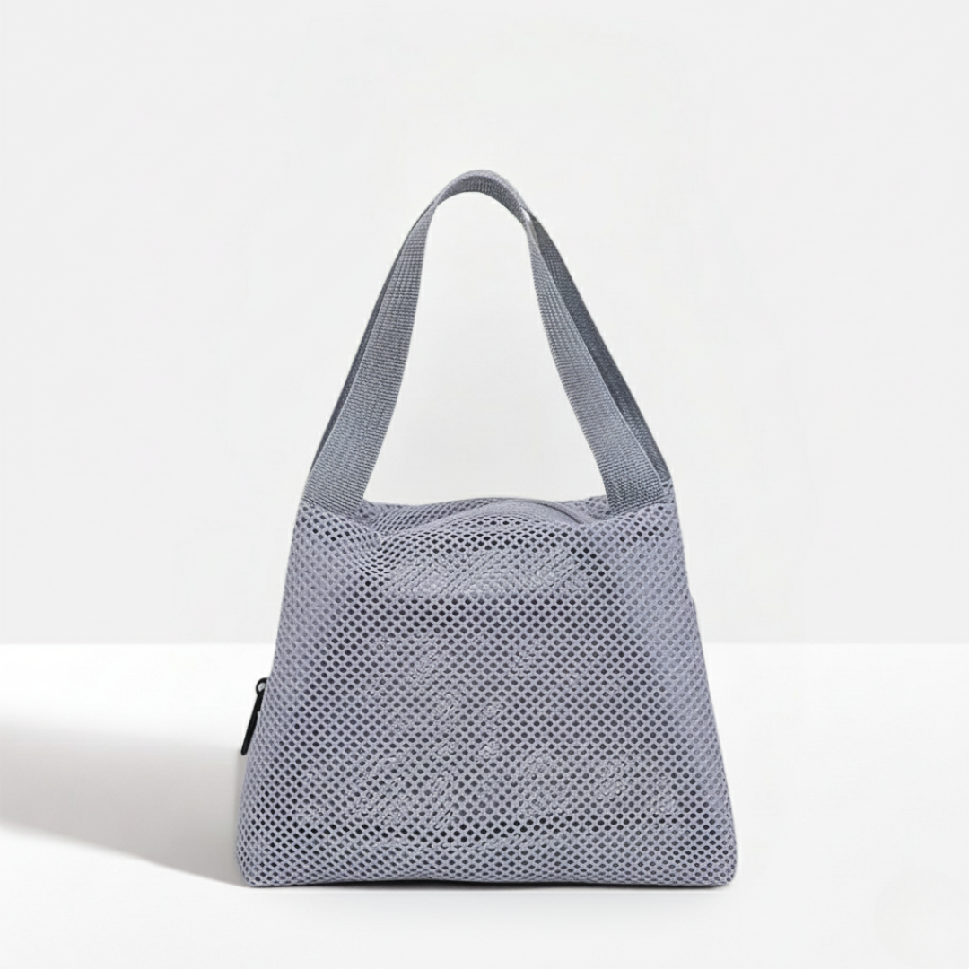 Lyra Zip Nylon Handbag