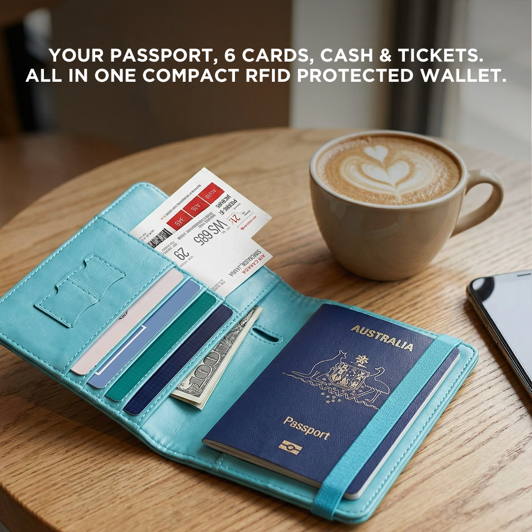 RFID Australian Passport Wallet