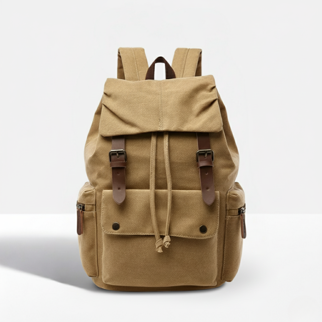 Vintage Anti-Theft Backpack