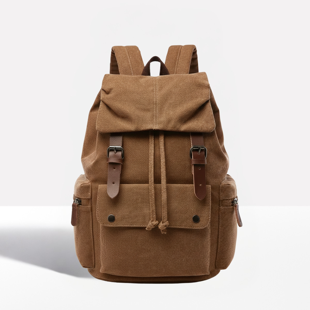 Vintage Anti-Theft Backpack