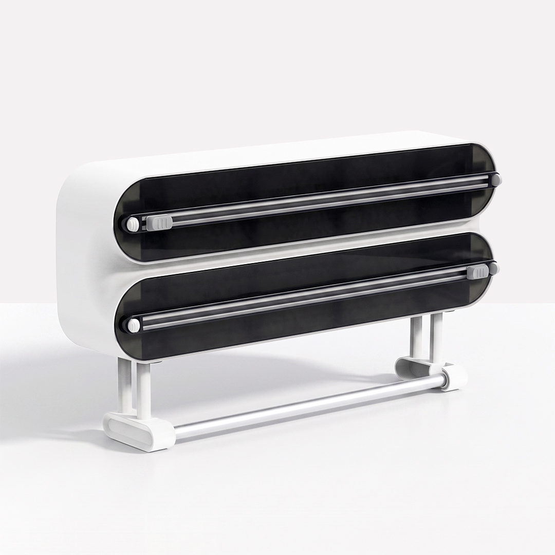 3 In 1 Cling Wrap Dispenser