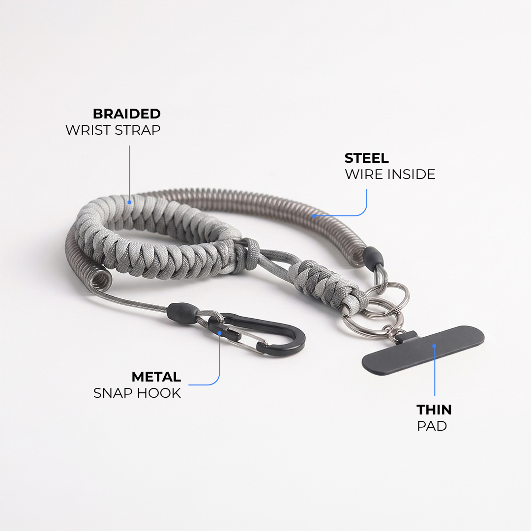 Anti-Theft Steel-Core Phone Lanyard