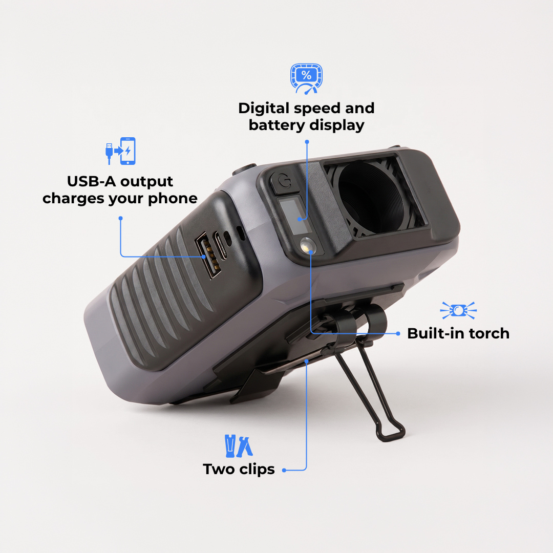 Hands-Free Clip On Fan