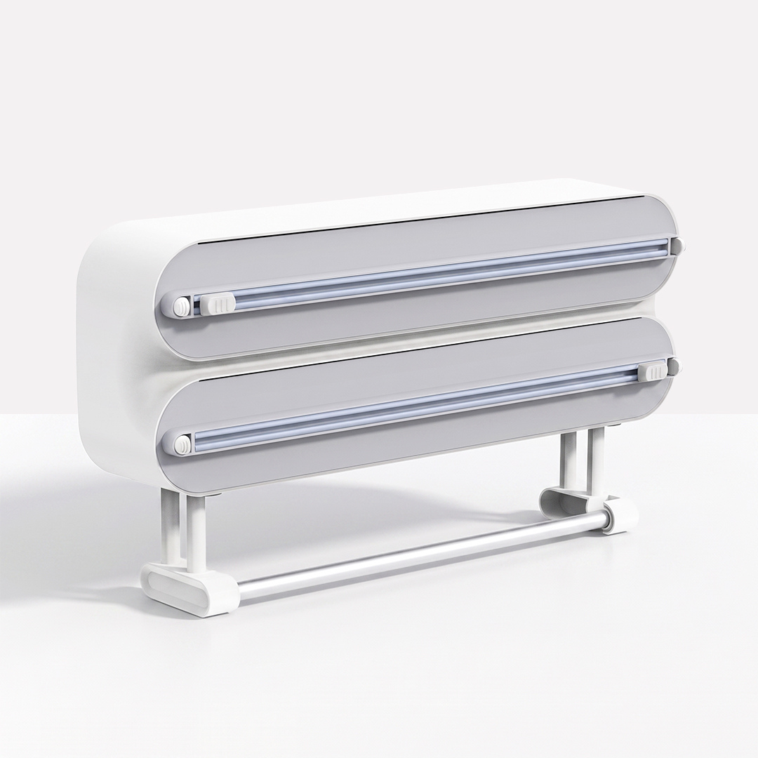 3 In 1 Cling Wrap Dispenser
