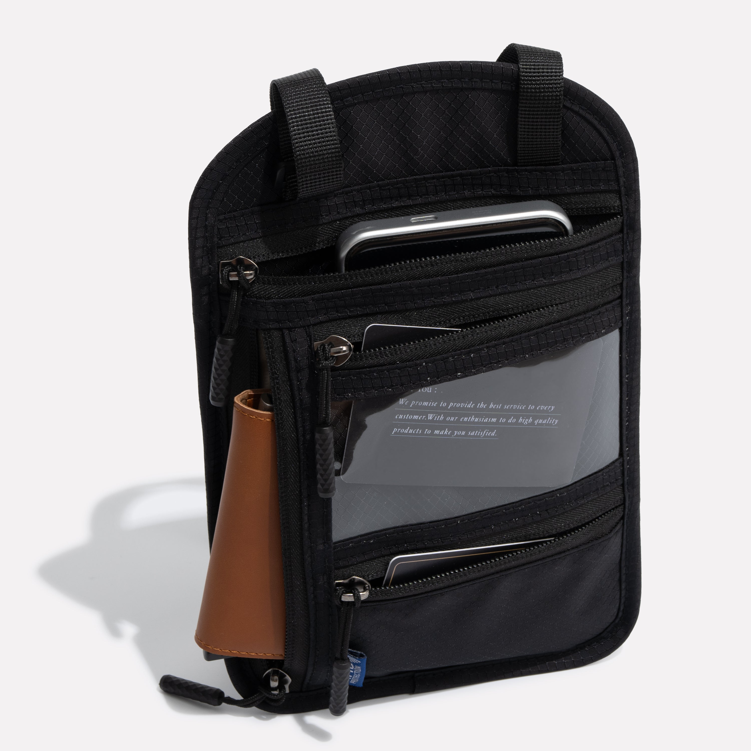 RFID-Reise-Halsbrieftasche