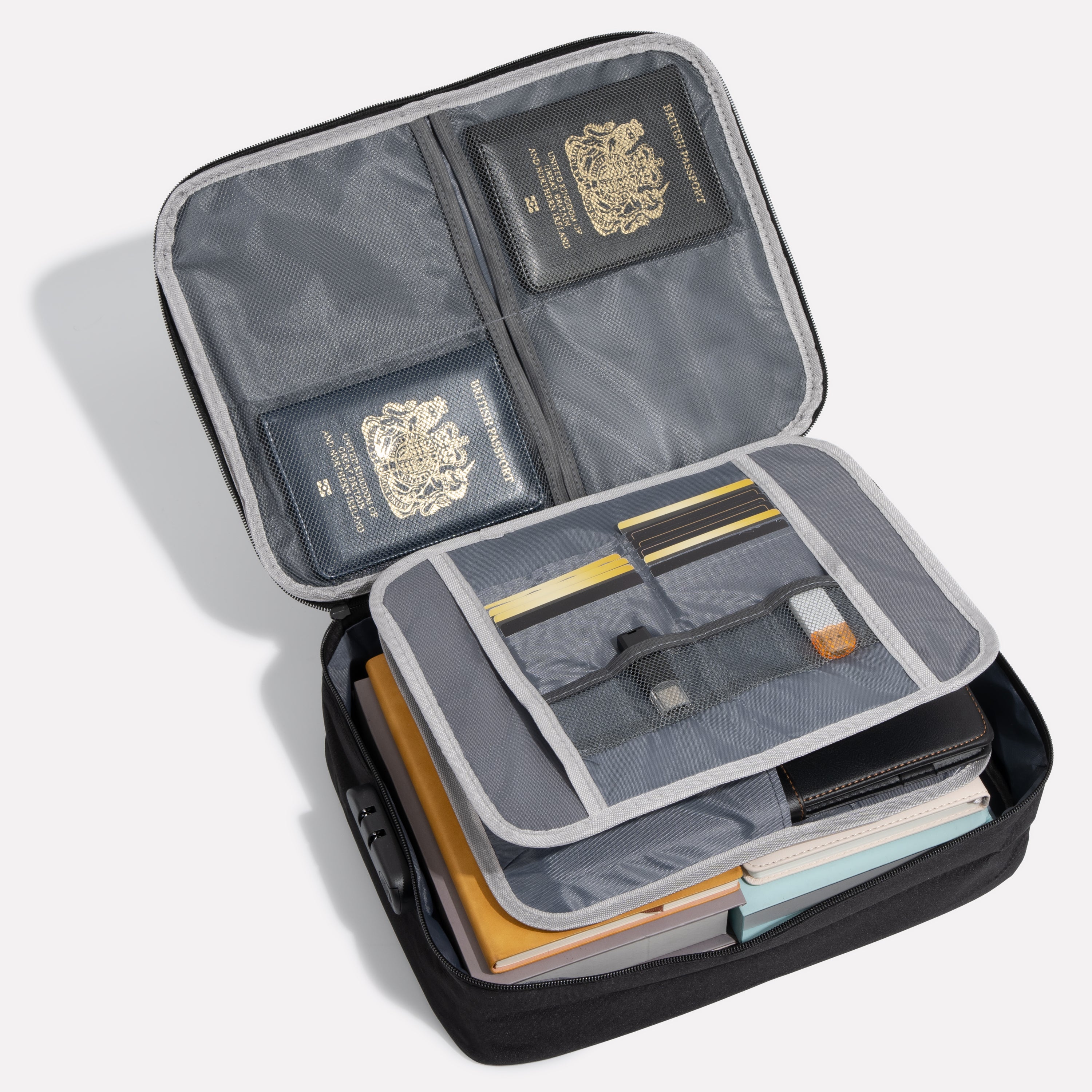 TravelSafe Dokumenten- und Reisepasstasche