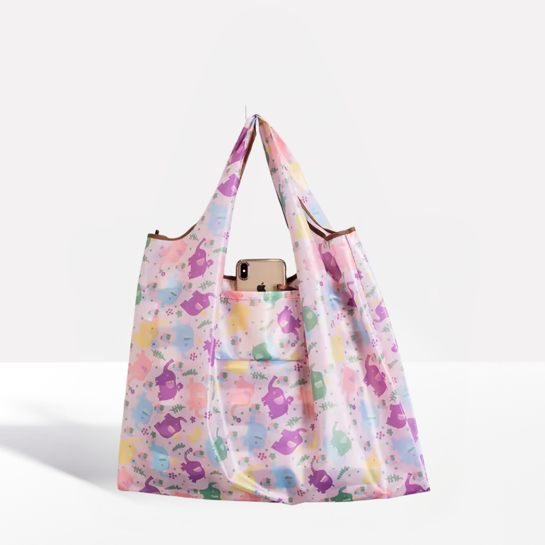 Foldable Lightweight Shopping Tote