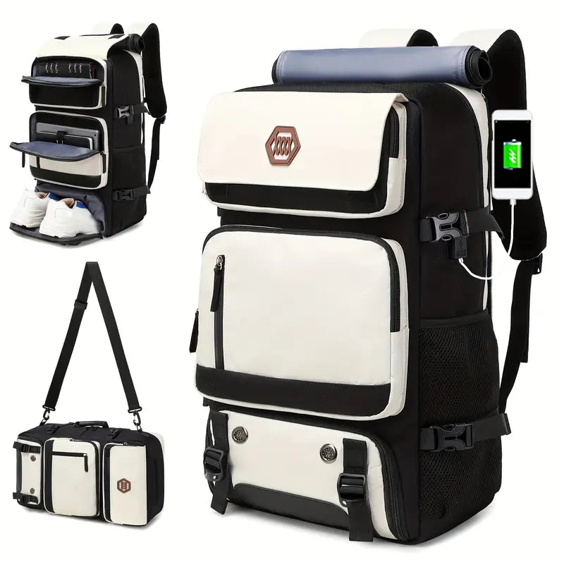 Wandelbare Rucksack-Reisetasche