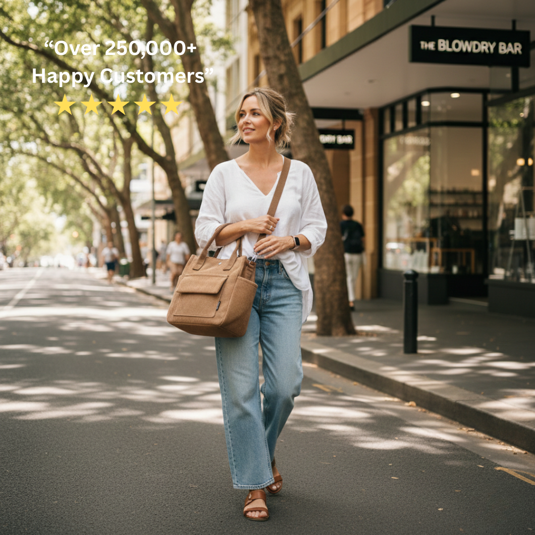 Corduroy Casual Daily Tote