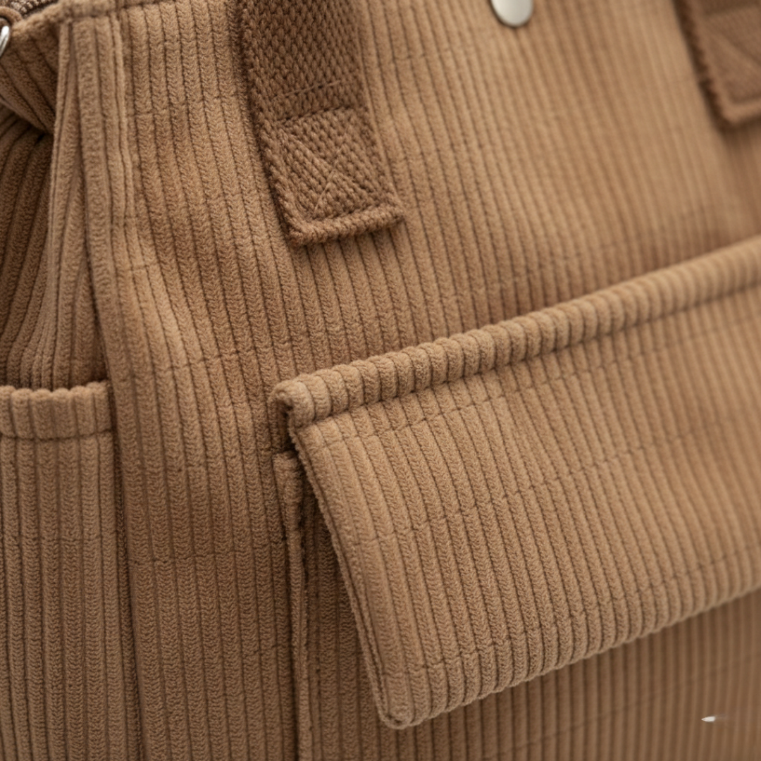 Corduroy Casual Daily Tote