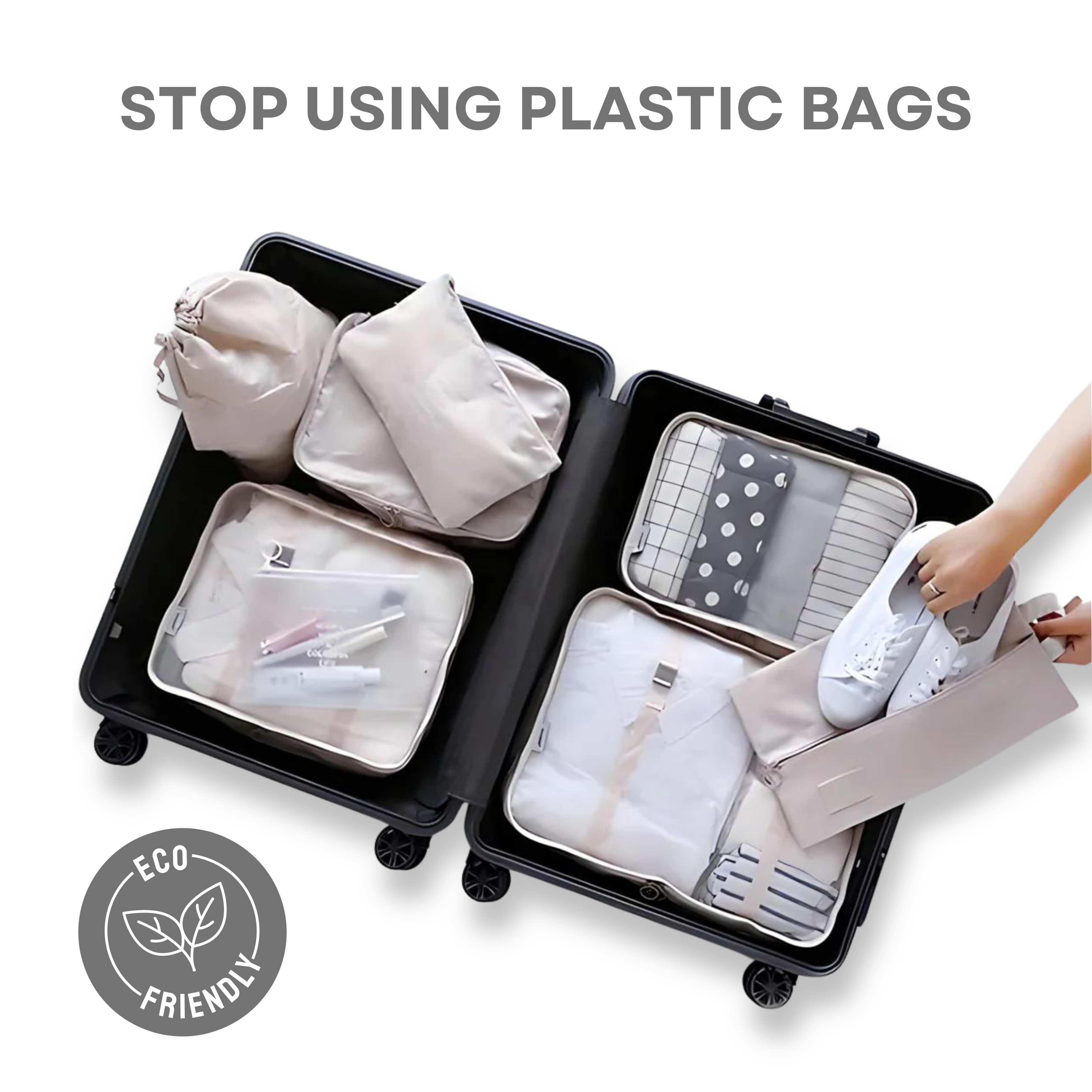 Easy-Pack Reisewürfel | 8er-Pack