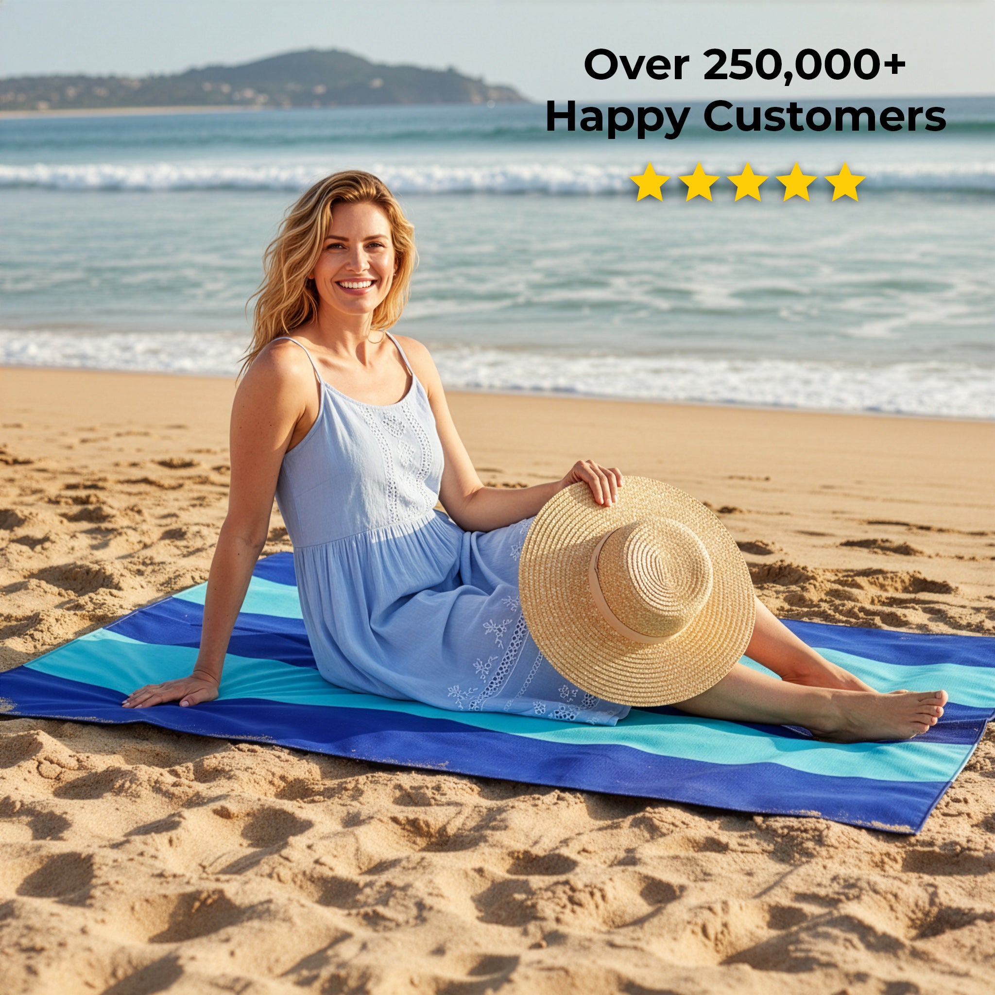 AquaStripe Sand-Free Mat