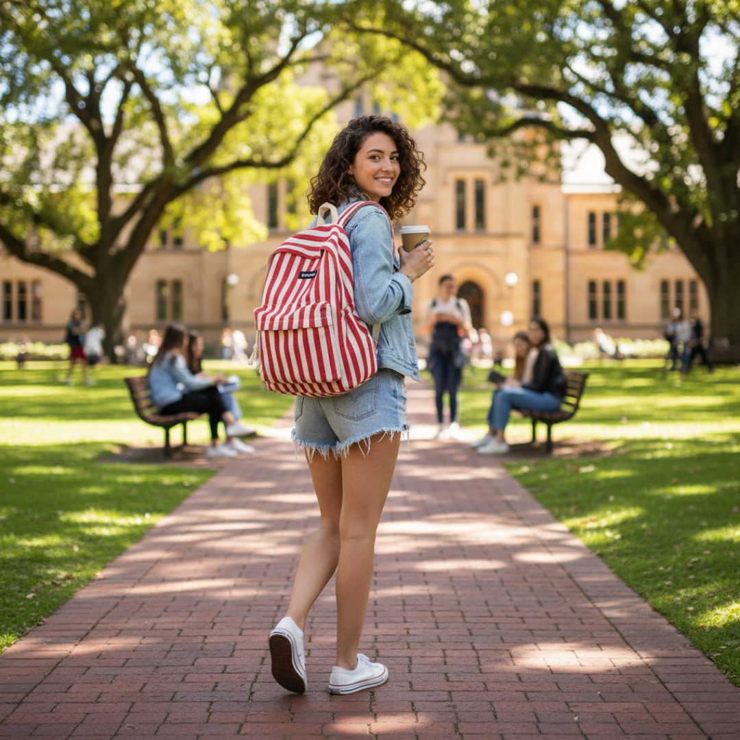 Seoul Stripe Backpack