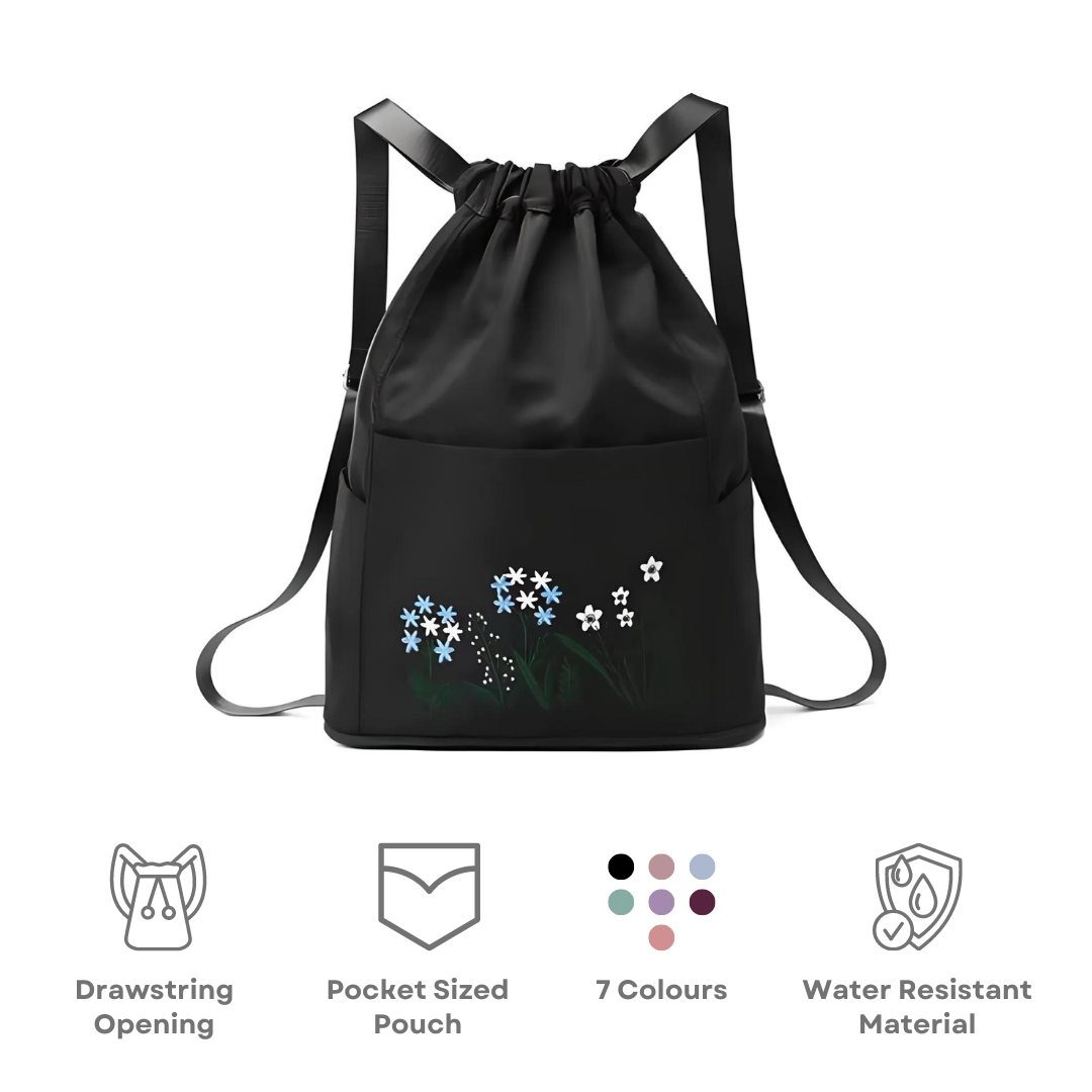 QuickPack | Faltbarer Rucksack mit Kordelzug