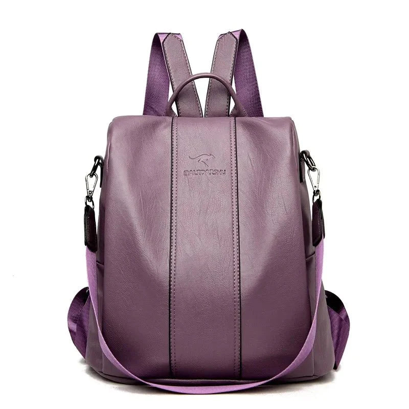 Anti theft women's backpack sales