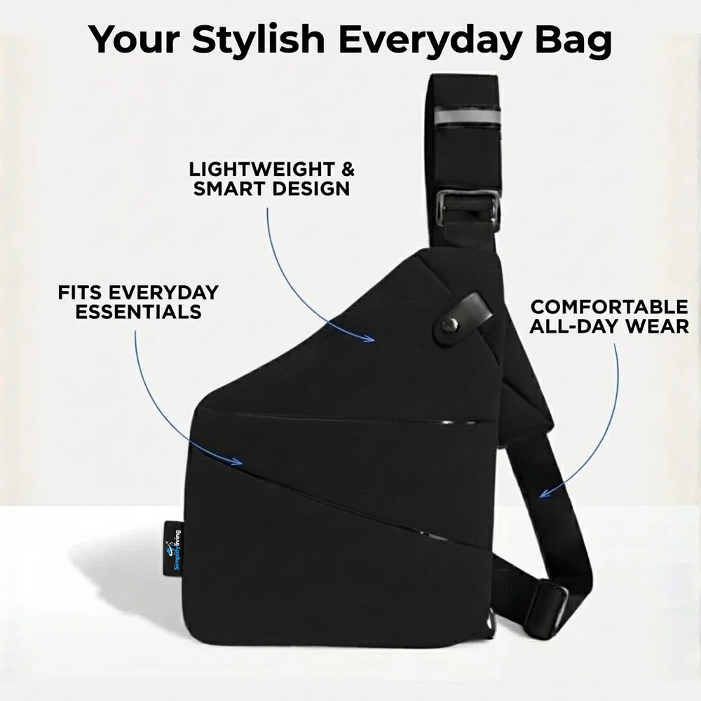 Anti-Theft Crossbody Bag